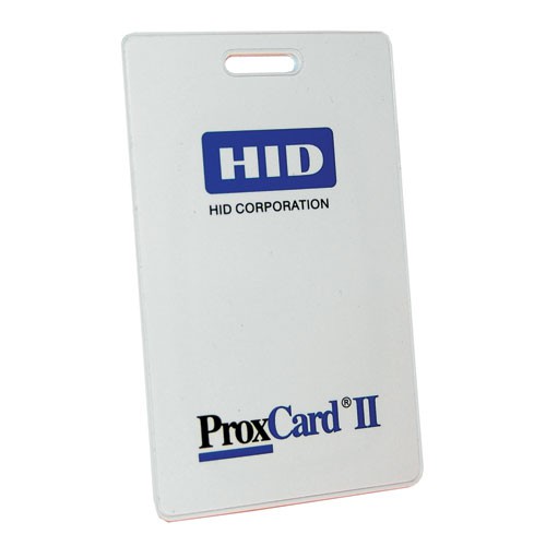HID ProxCard II Карта толстая с прорезью 86*54*1,8мм 125кГц