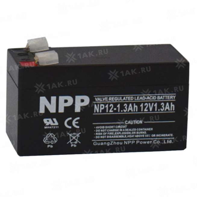 Аккумулятор 12012 NPP 12В 1,2Ач 97х43х59мм (NPP)